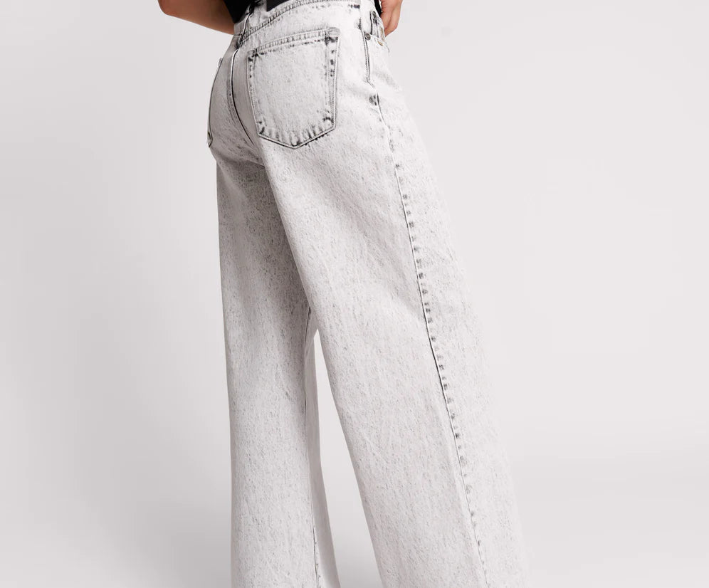 One Teaspoon: Love Machines High Waist Wide Leg Jeans