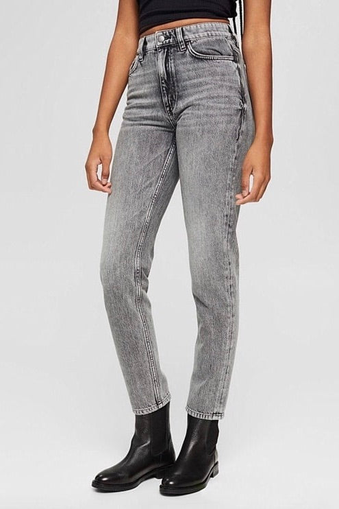 Esprit: Recycled Mom Fit Jeans Grey