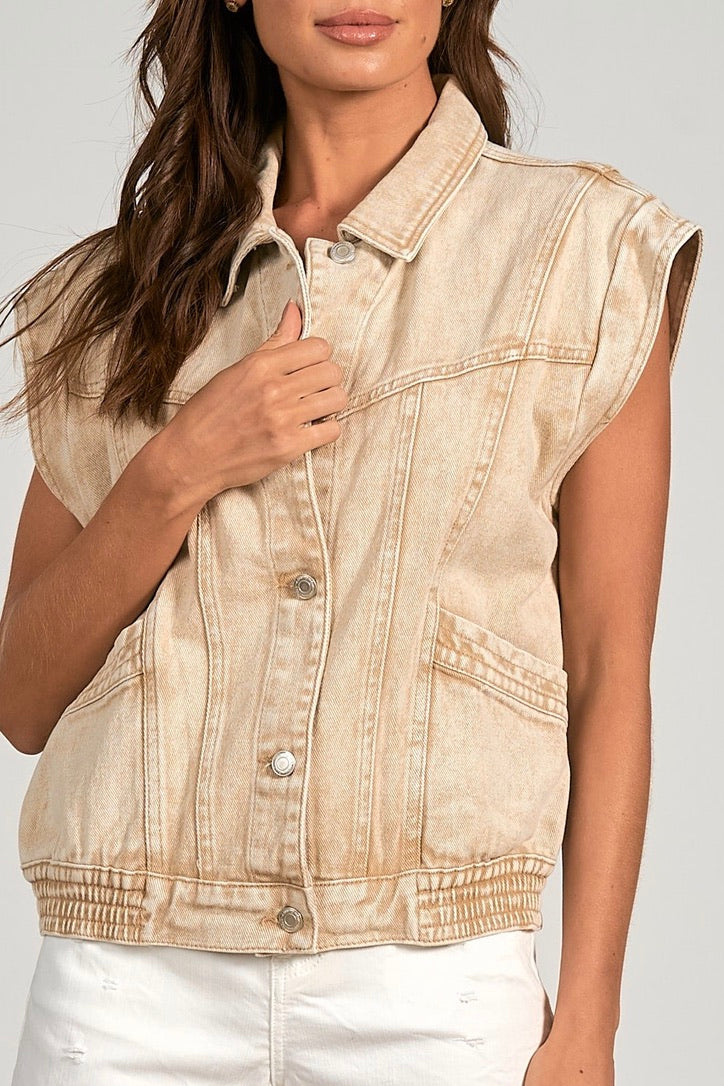 Elan: Joy Denim Vest
