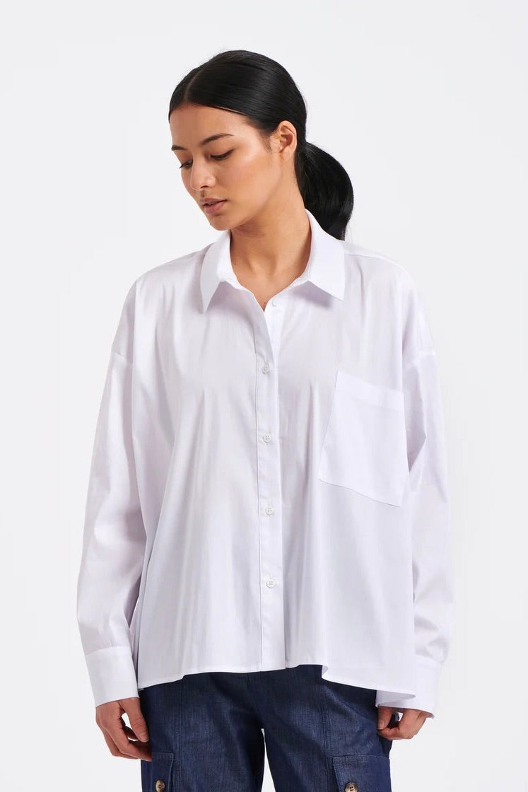 Humility: Loose Poplin Shirt