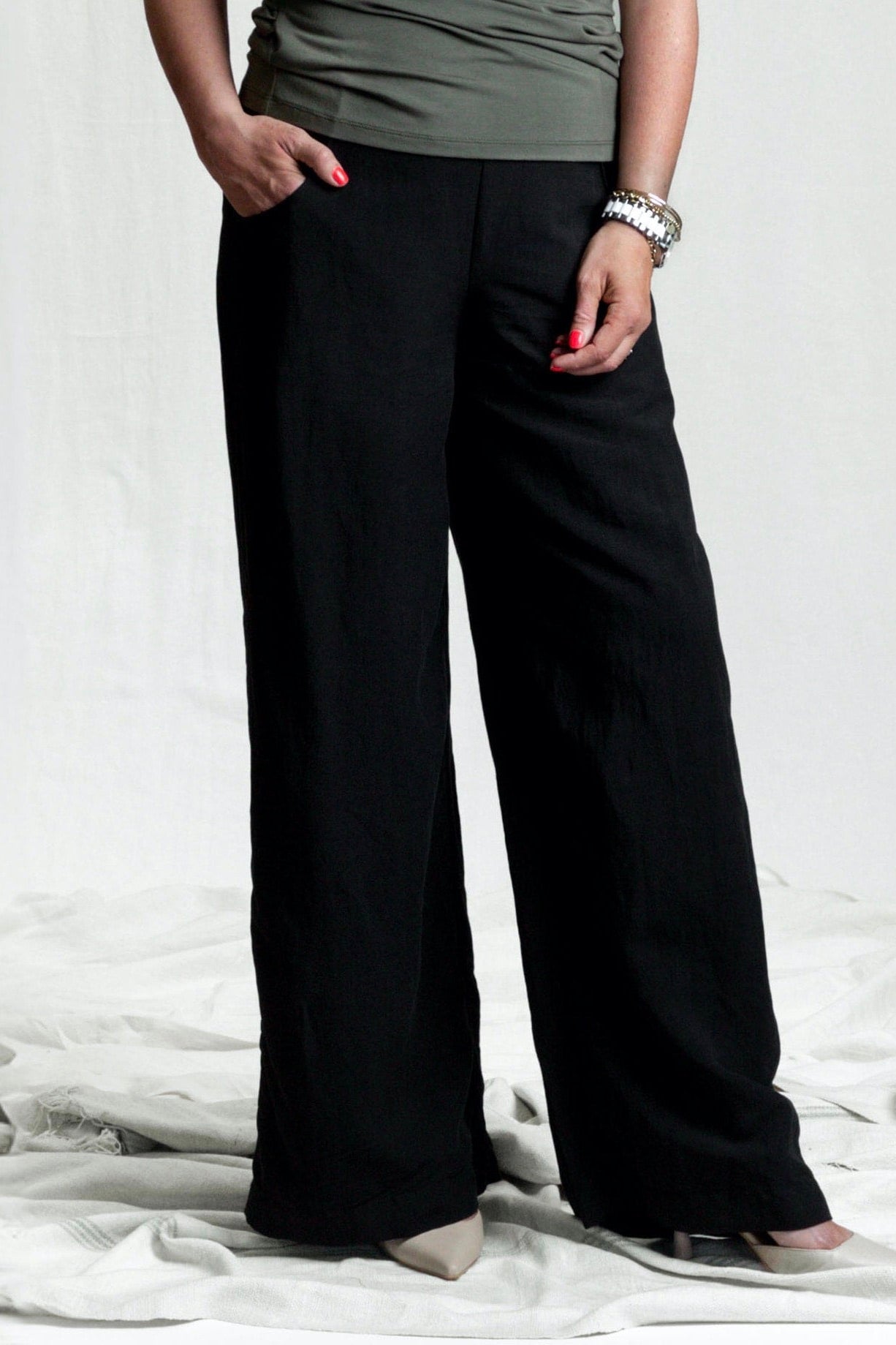 Melow par Melissa Bolduc: Gerard Pants Black