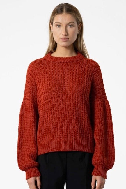 Dinadi: Handknit Rib Sweater