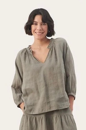 Part Two: Elody Linen Shirt (2 Colours)