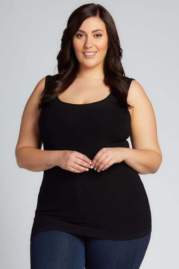 C'est Moi: Bamboo Plus Size Tank (5 Colours)