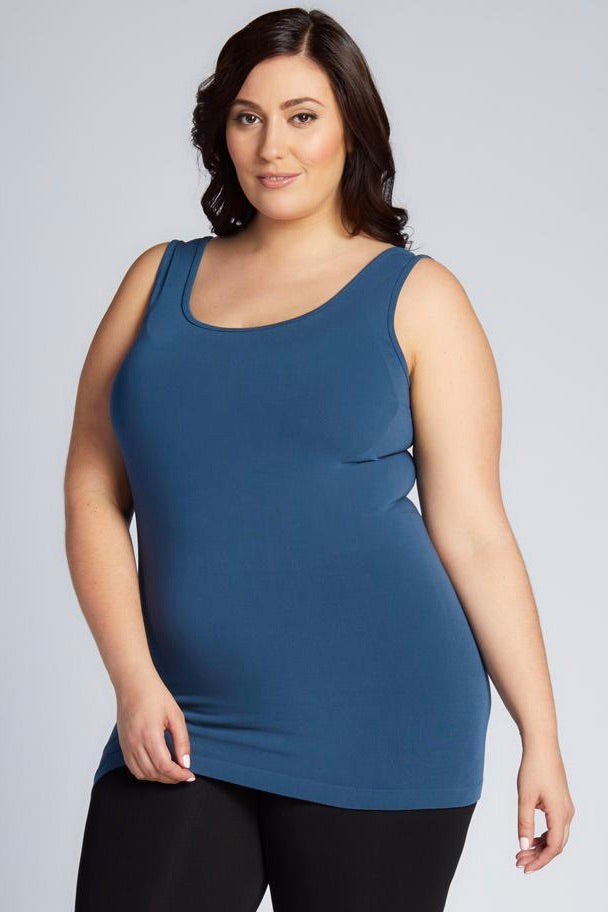 C'est Moi: Bamboo Plus Size Tank (5 Colours)