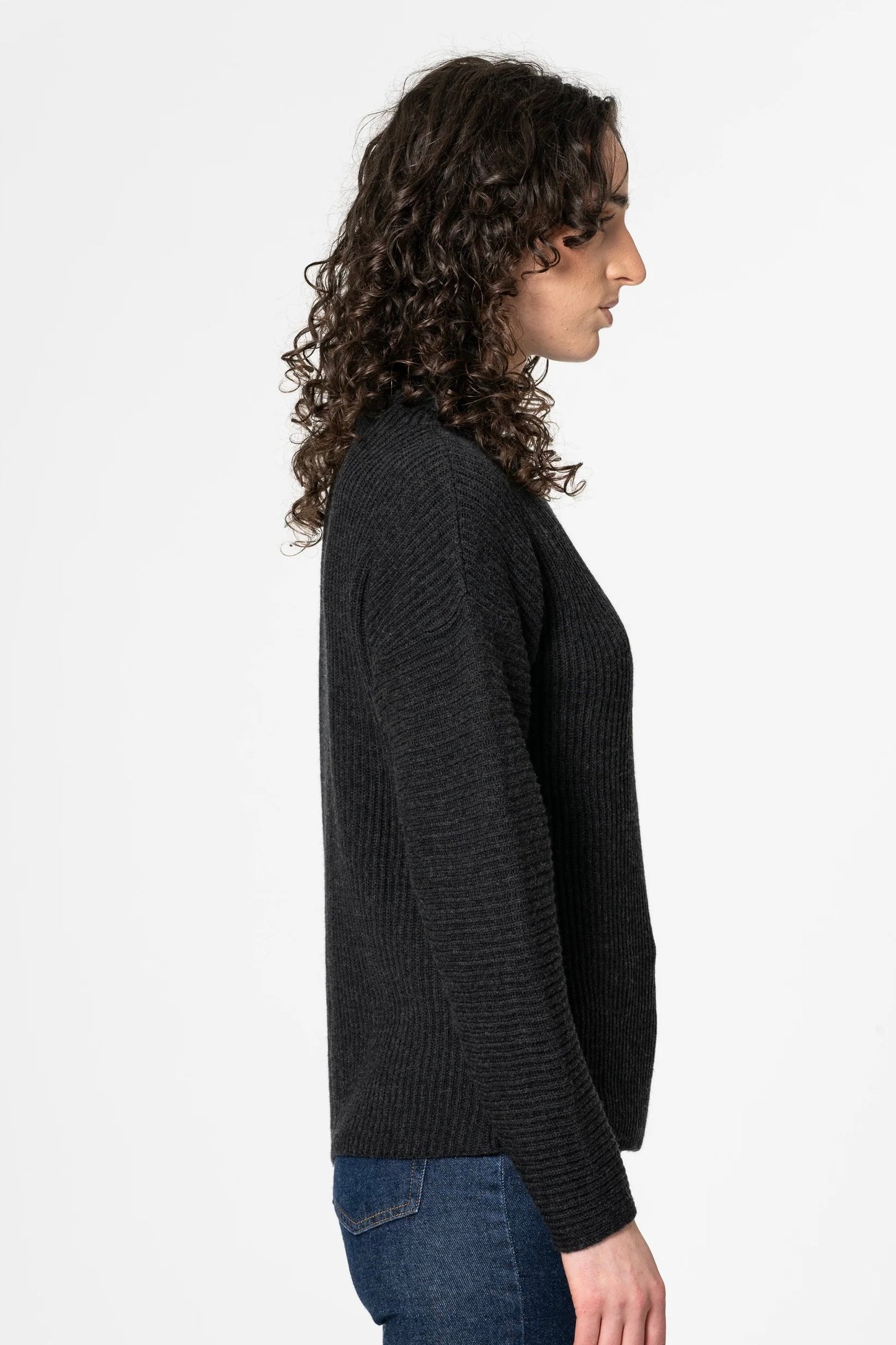 Dinadi: Merino Rib Sweater (2 Colours)