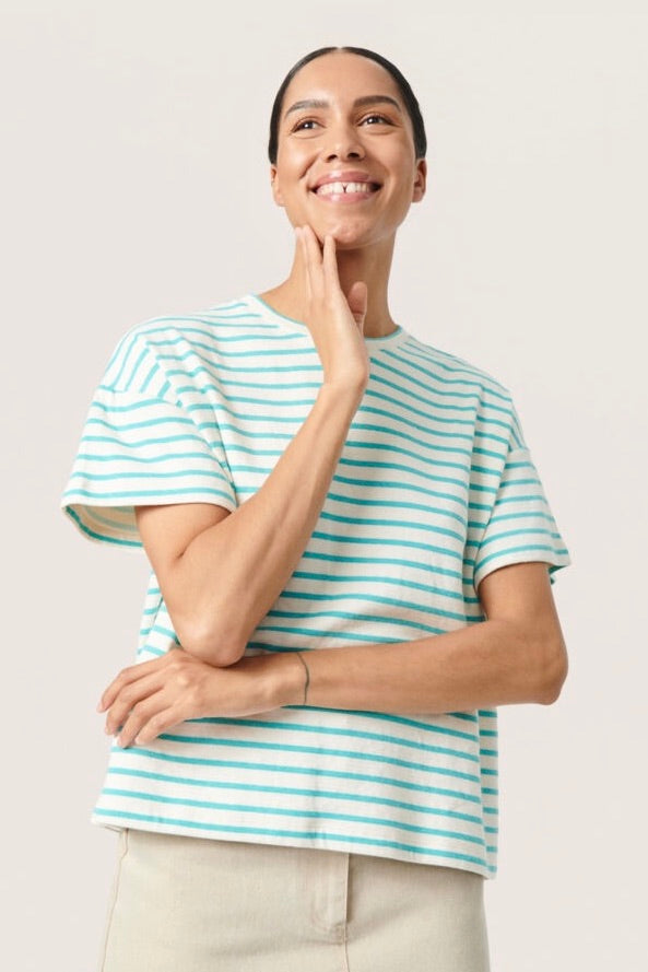 Soaked in Luxury: Ingo Striped Tee (2 Colours)