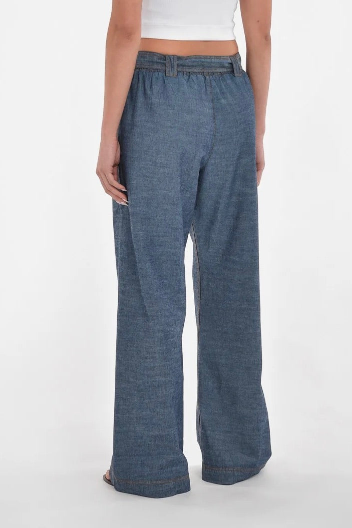 Paper Label: Greer Chambray Pant