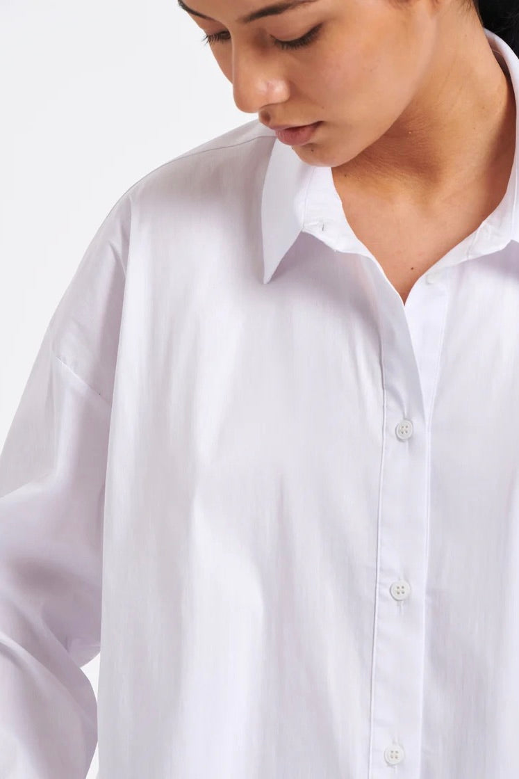 Humility: Loose Poplin Shirt