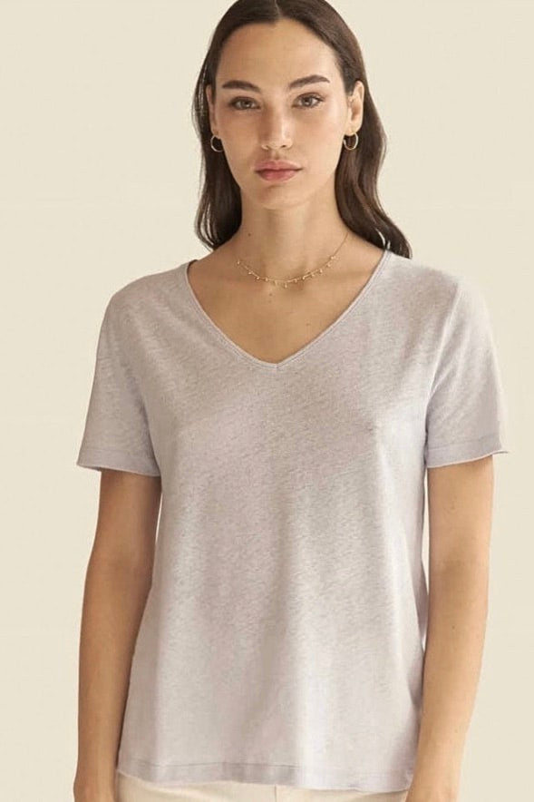 Mus & Bombon: Linen T-Shirt (2 Colours)