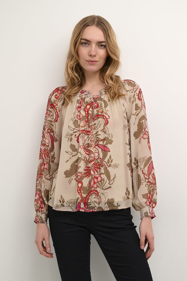 Cream: Noviba Blouse