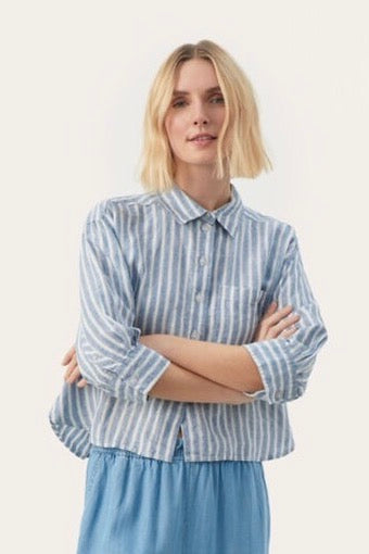 Part Two: Cropped Striped Shirt