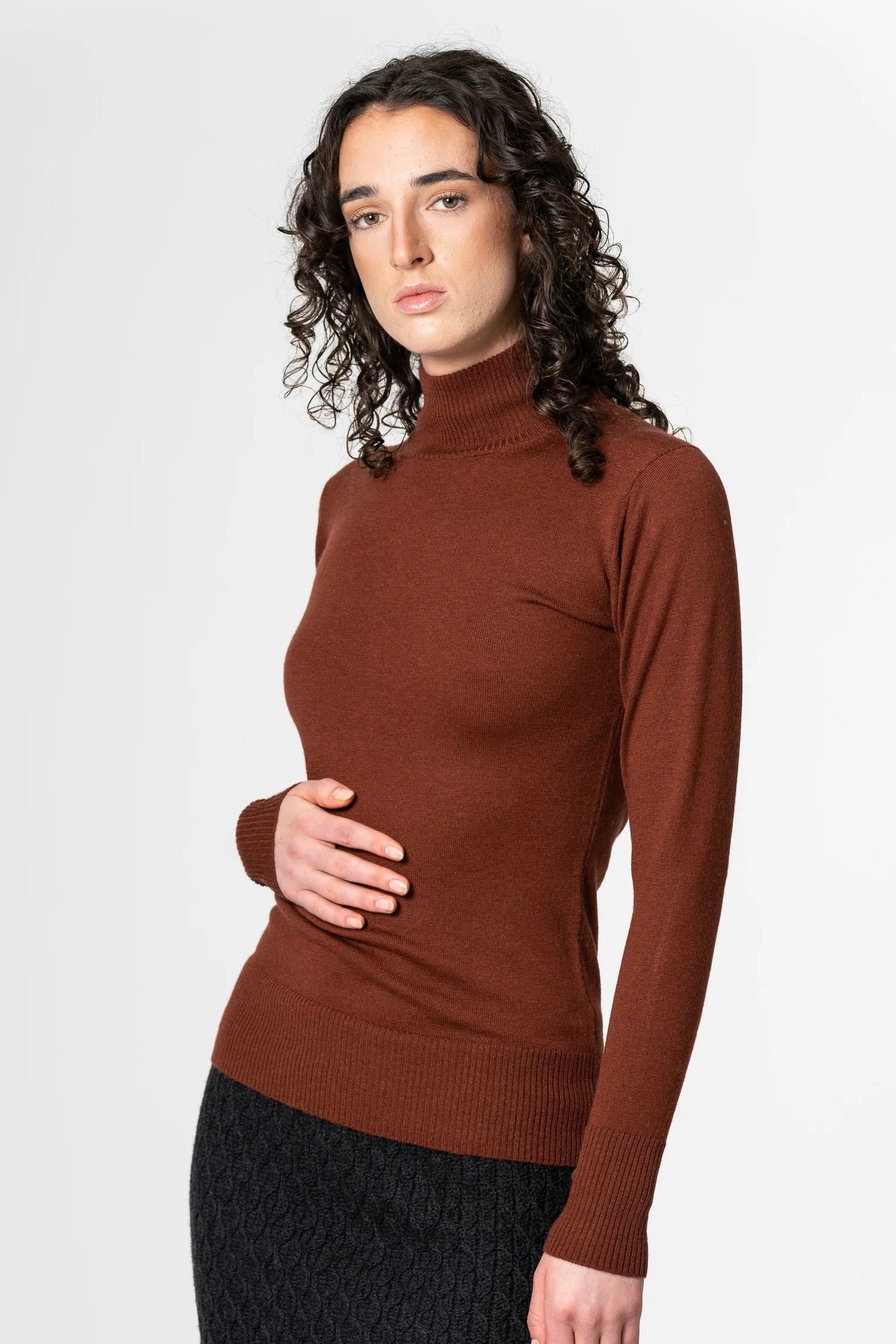 Dinadi: Merino Turtleneck (5 Colours)