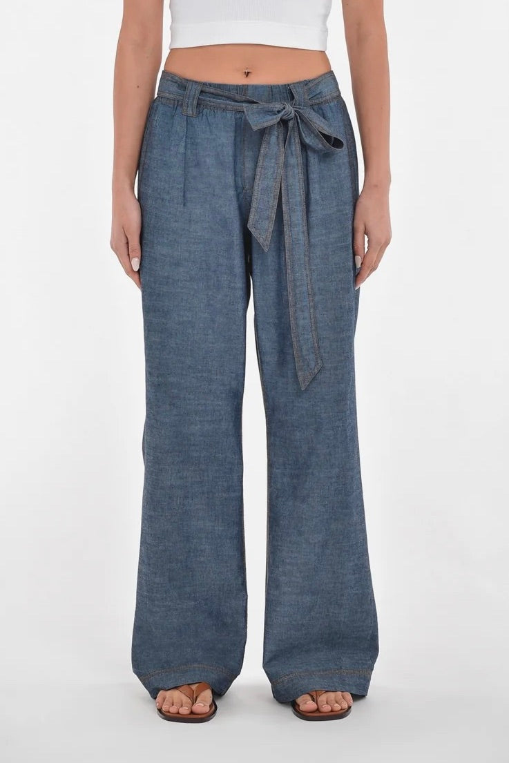 Paper Label: Greer Chambray Pant