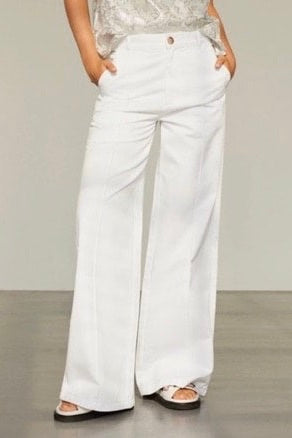 Sofie Schnoor: White Cotton Trousers