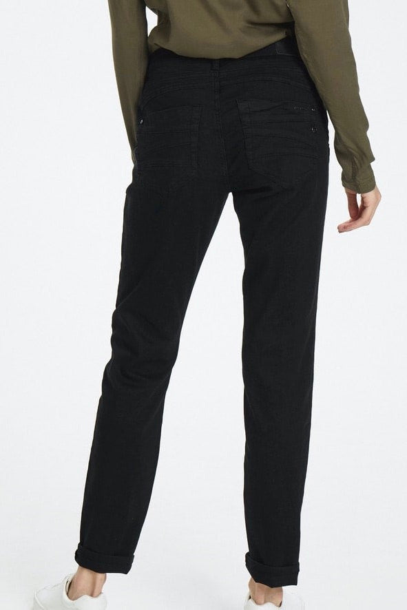 Cream: Coco Fit Jeans Black