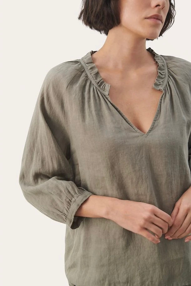 Part Two: Elody Linen Shirt (2 Colours)