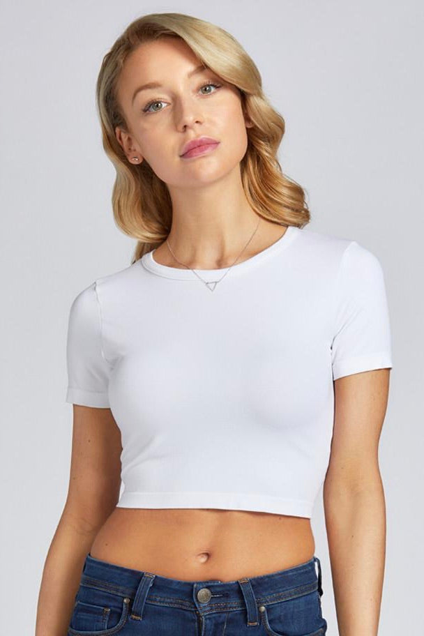C'est Moi: Bamboo Crop Top (Many Colours)
