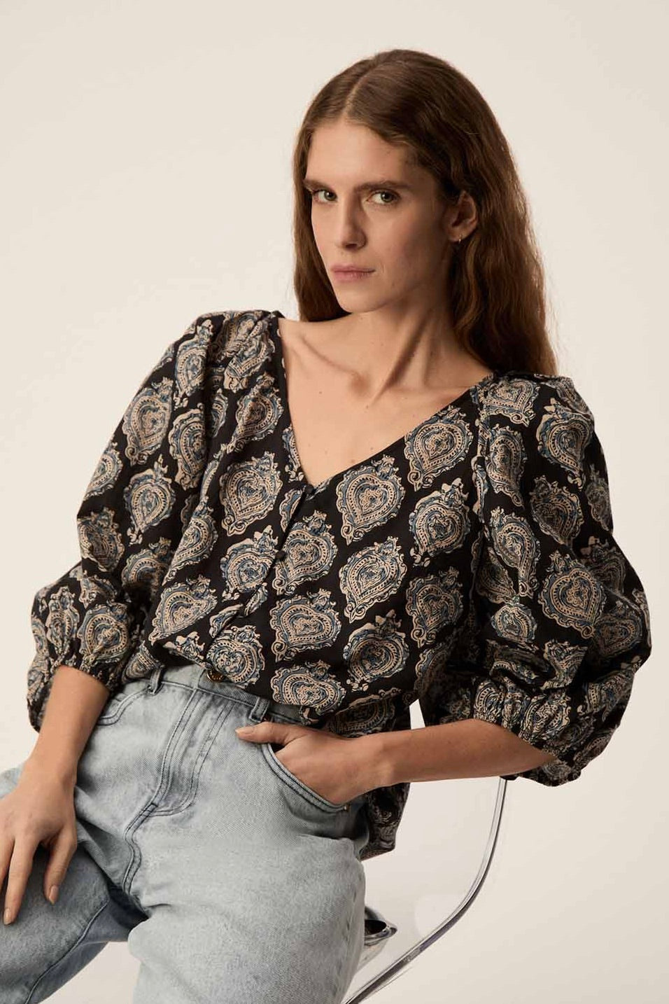 Des Petits Hauts: Printed Blouse