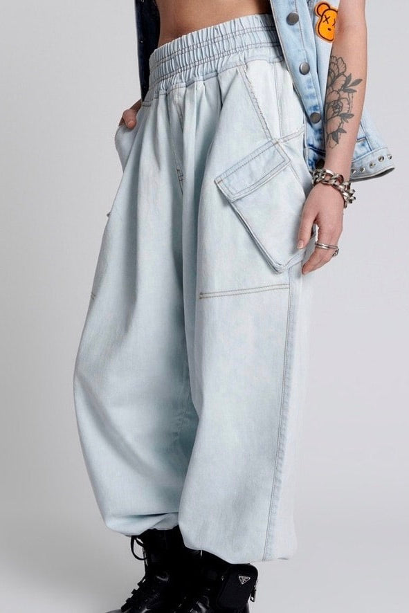 One Teaspoon: Parachute Pants Le Surf