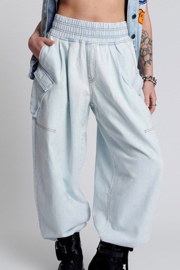 One Teaspoon: Parachute Pants Le Surf