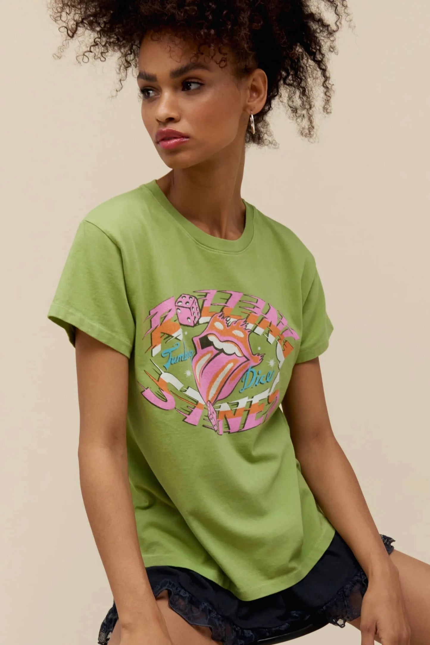 Daydreamer: Rolling Stones Tumbling Dice Tee