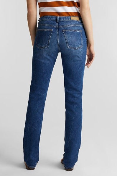 Esprit: Mid Rise Straight Jeans