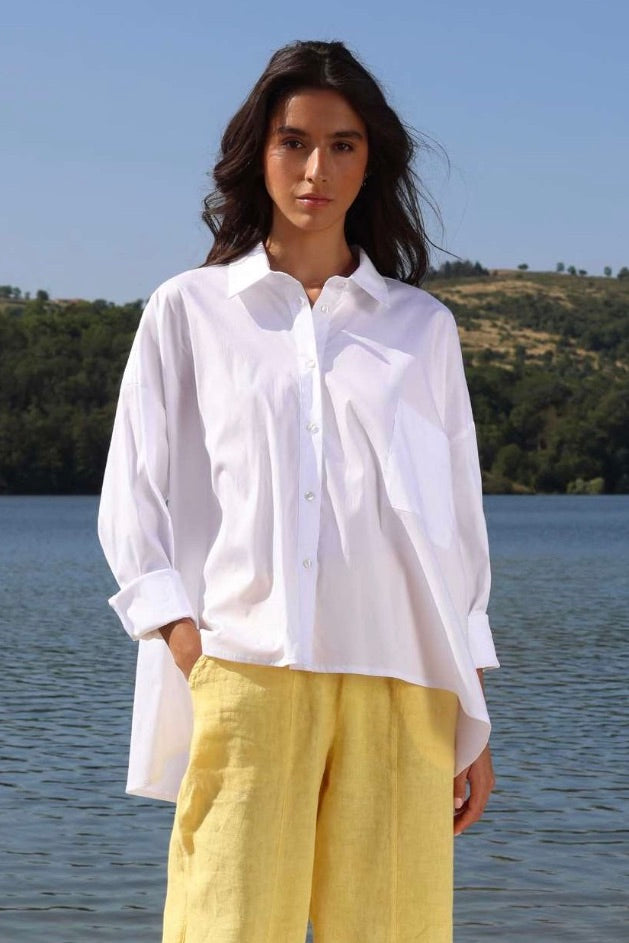Humility: Loose Poplin Shirt