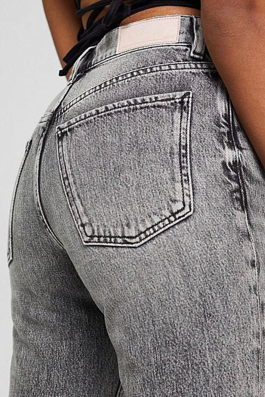 Esprit: Recycled Mom Fit Jeans Grey