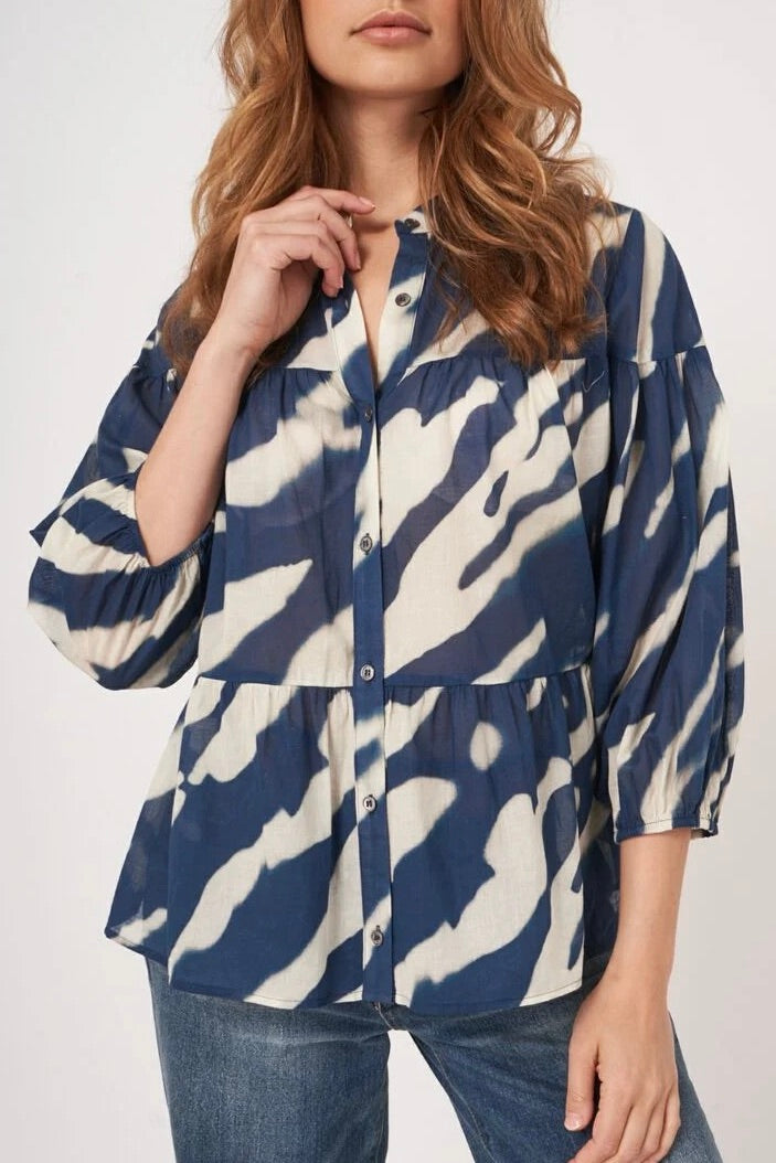 Repeat: Printed Blouse