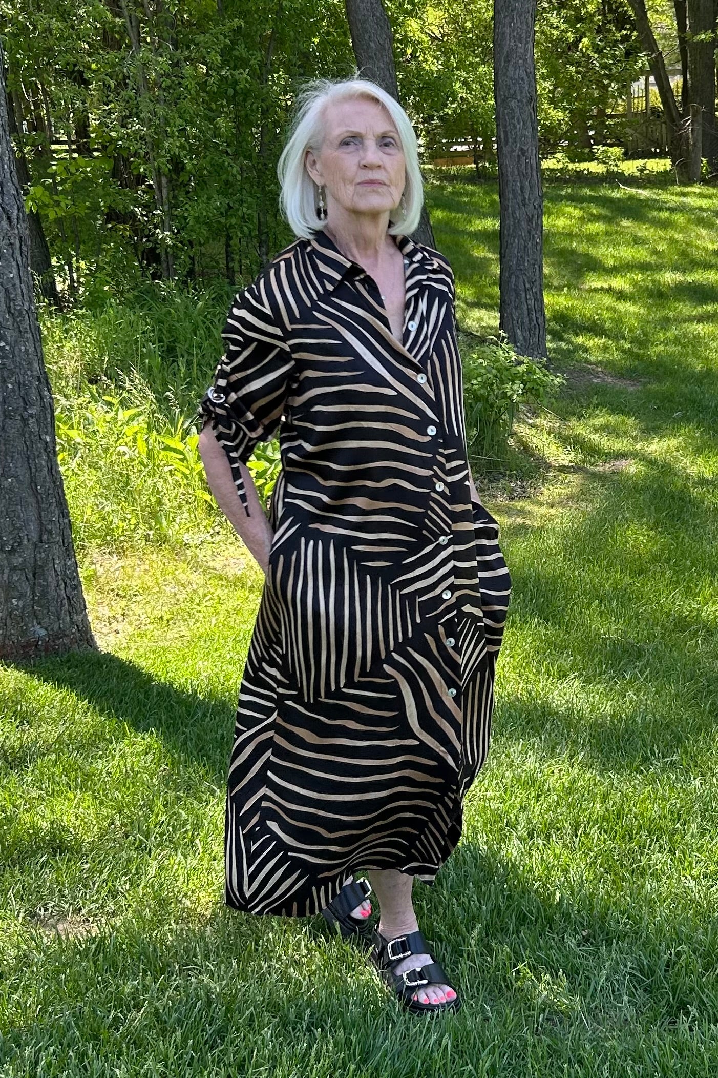 VLT's: Printed Dress