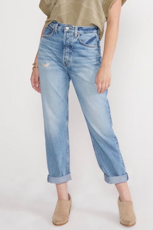 Etica Denim: Bryce Pinch Waist Canyon Reef