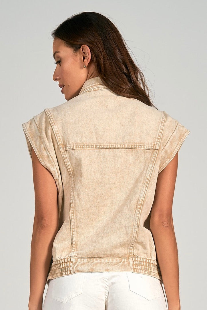 Elan: Joy Denim Vest