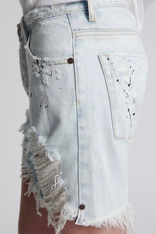 One Teaspoon: Florence Painted Shorts