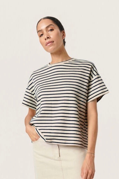 Soaked in Luxury: Ingo Striped Tee (2 Colours)