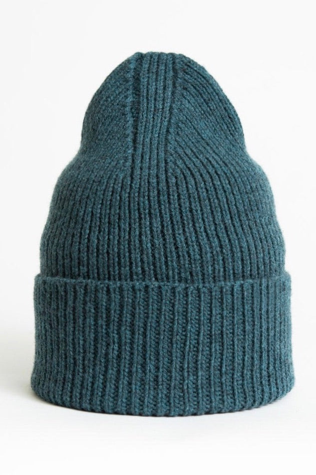 Dinadi: Merino Handknit Rib Hat (2 Colours)