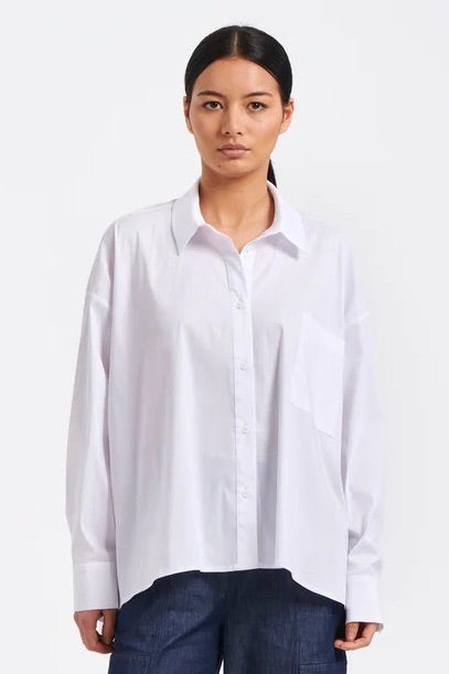 Humility: Loose Poplin Shirt