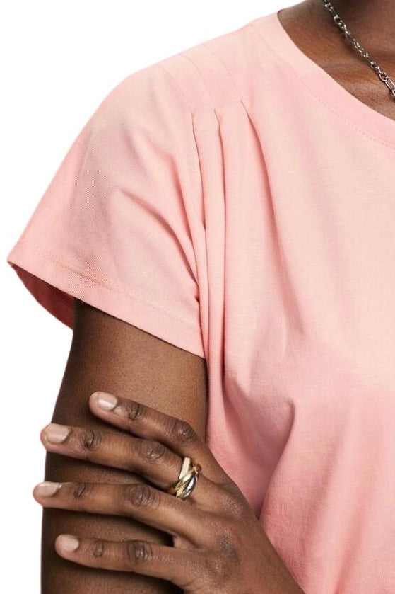 Esprit: Pleated Shoulder Tee (3 Colours)