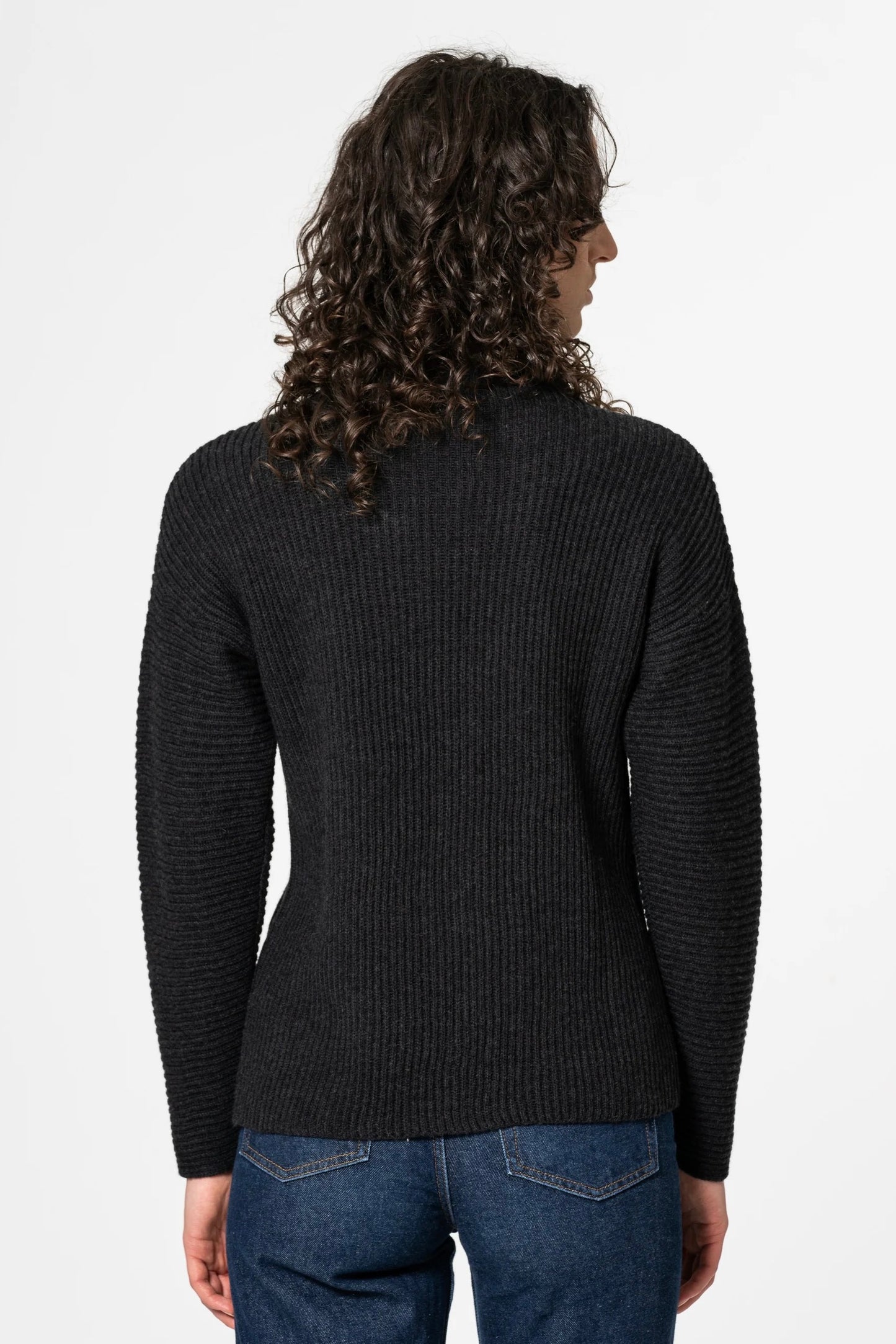Dinadi: Merino Rib Sweater (2 Colours)