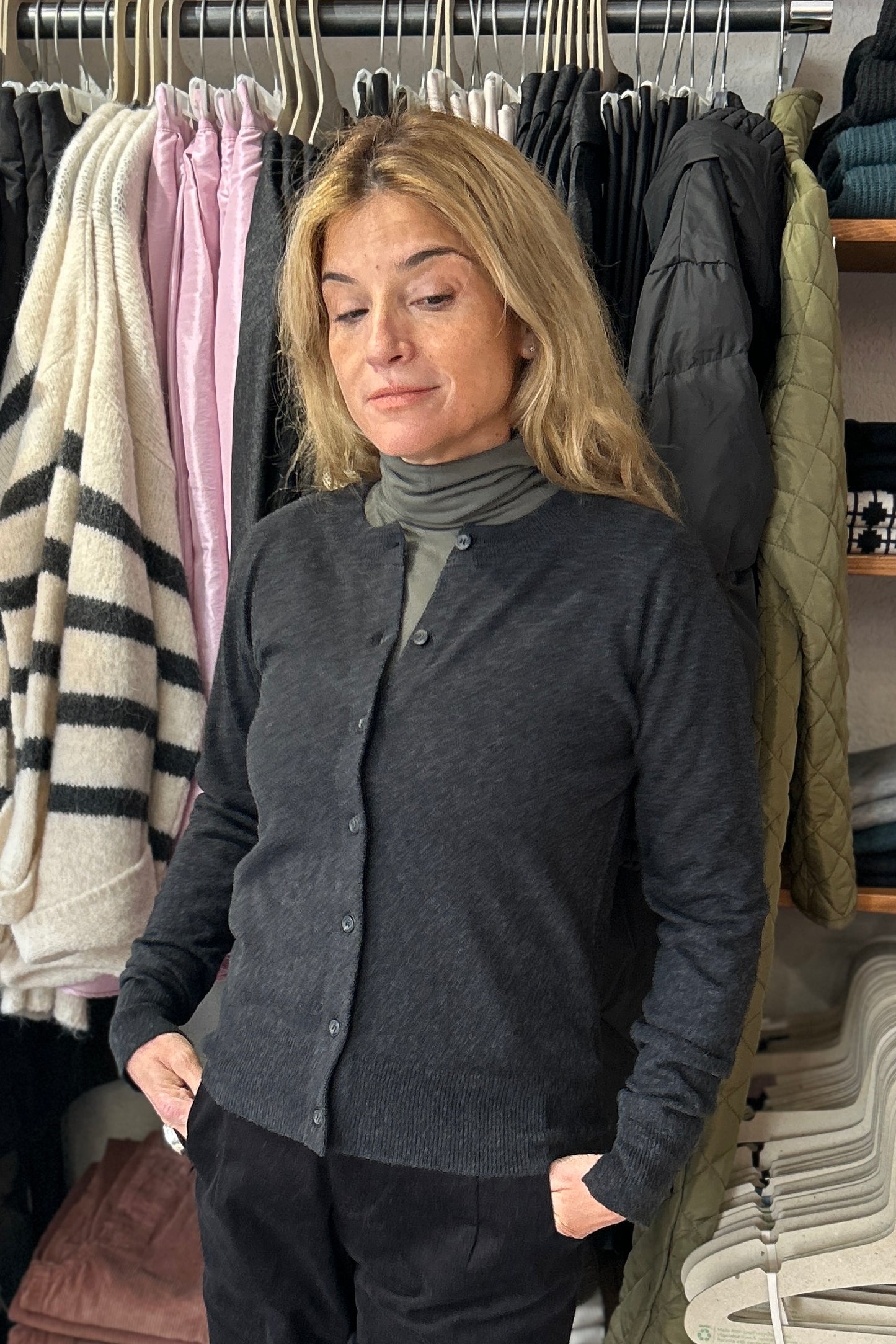 Dinadi: Merino Cardigan