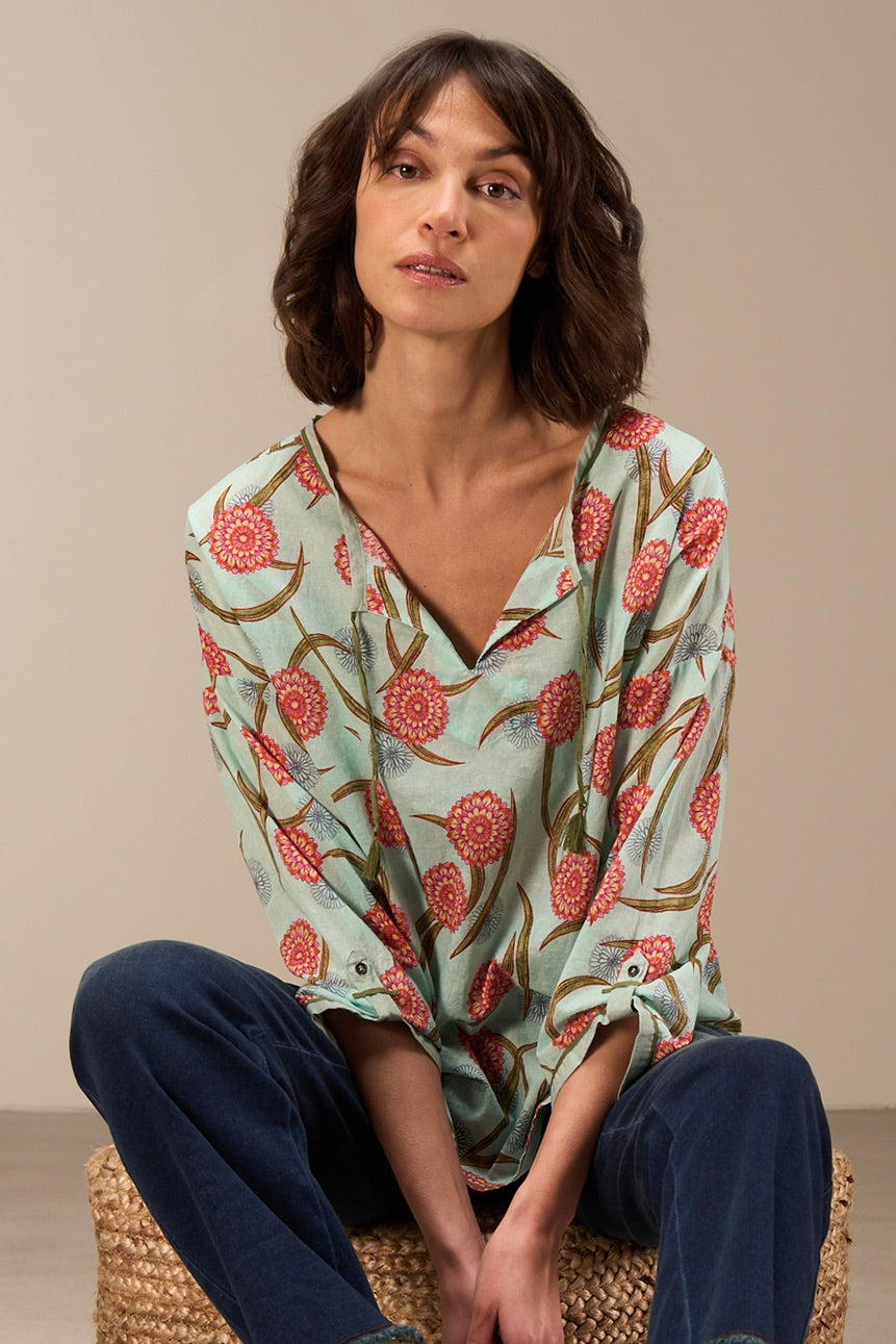 Nile: Cotton Blouse (2 Colours)