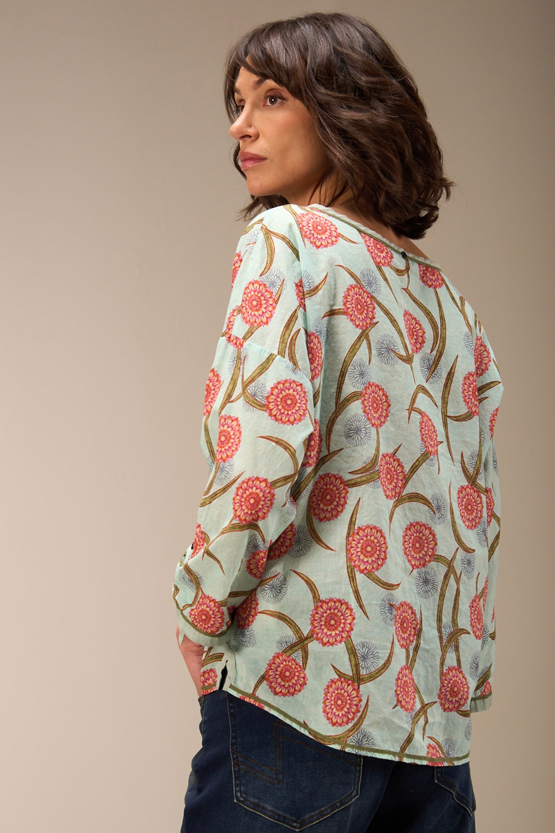Nile: Cotton Blouse (2 Colours)