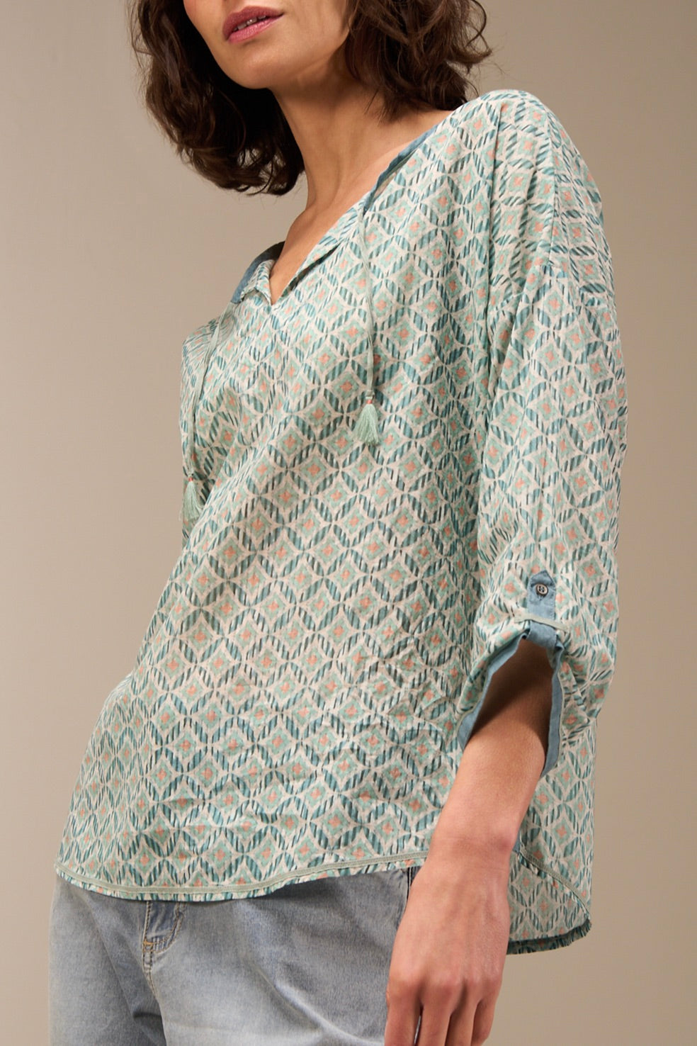 Nile: Cotton Blouse (2 Colours)