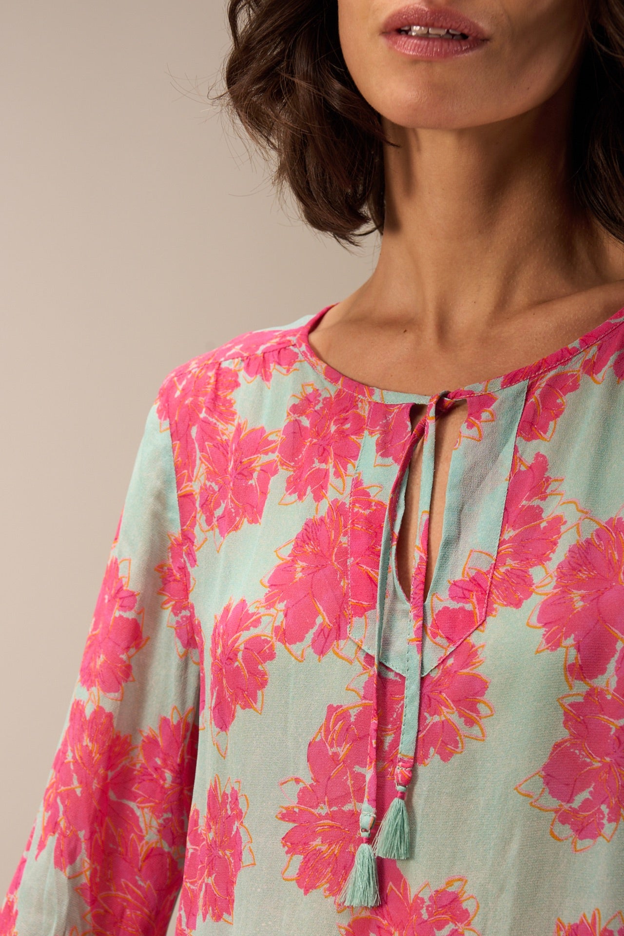 Nile: Floral Blouse