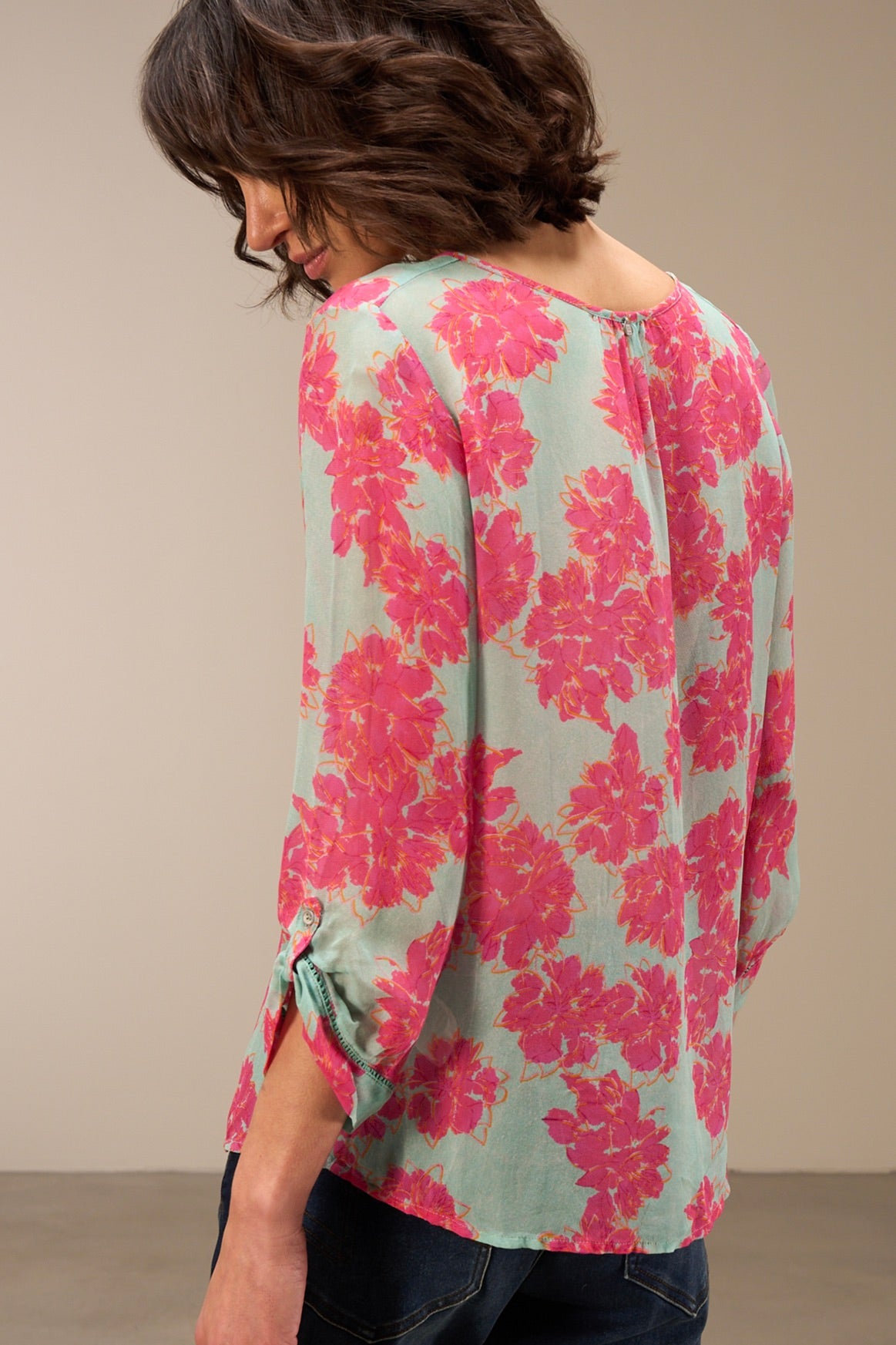 Nile: Floral Blouse