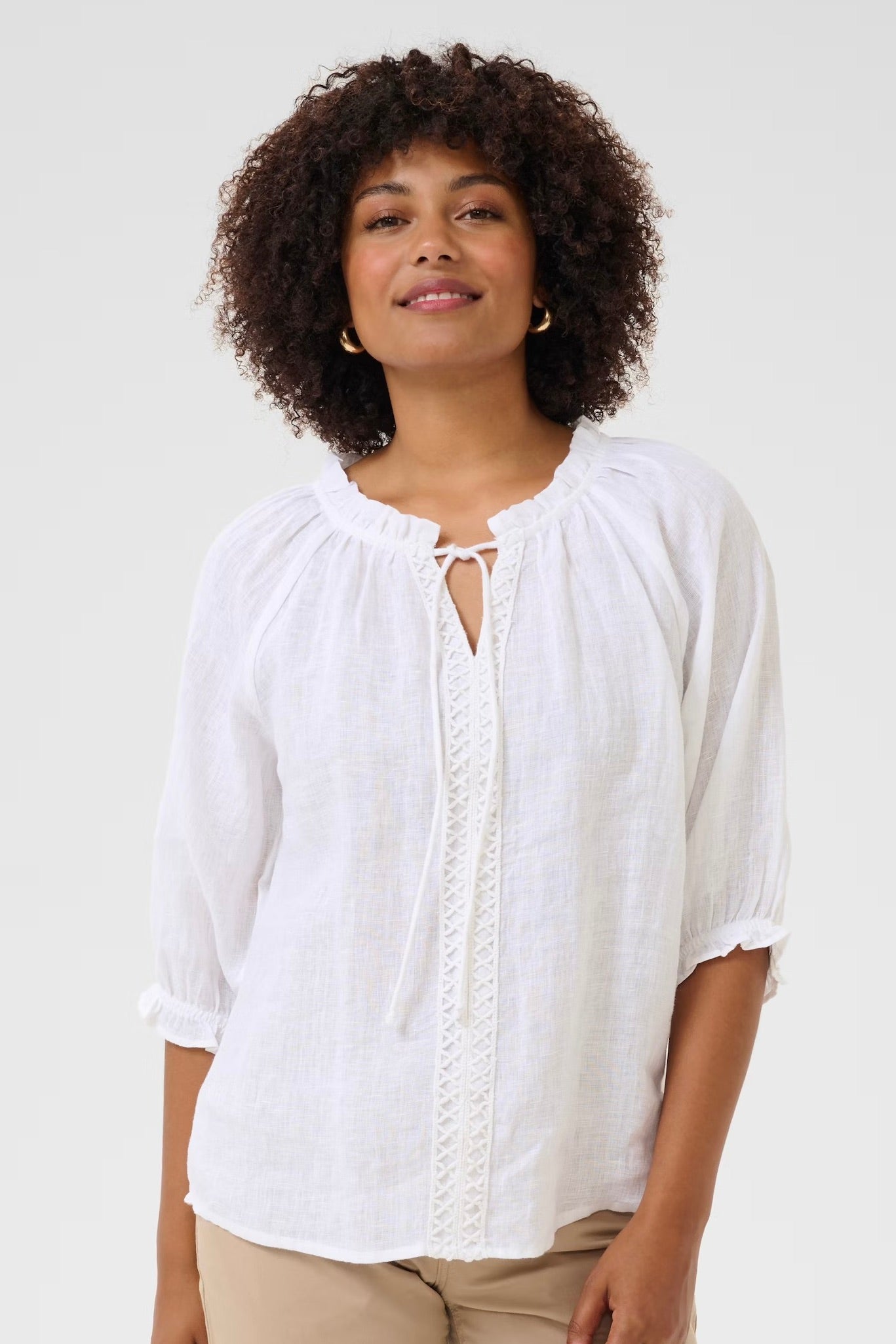 Cream: Bellis Blouse