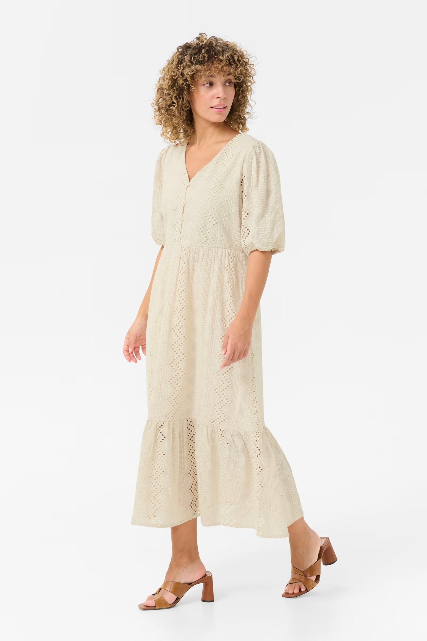 Cream: Brielle Dress
