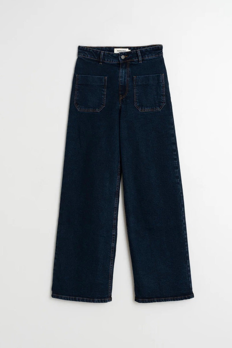 Indi & Cold: Wide Leg Jeans
