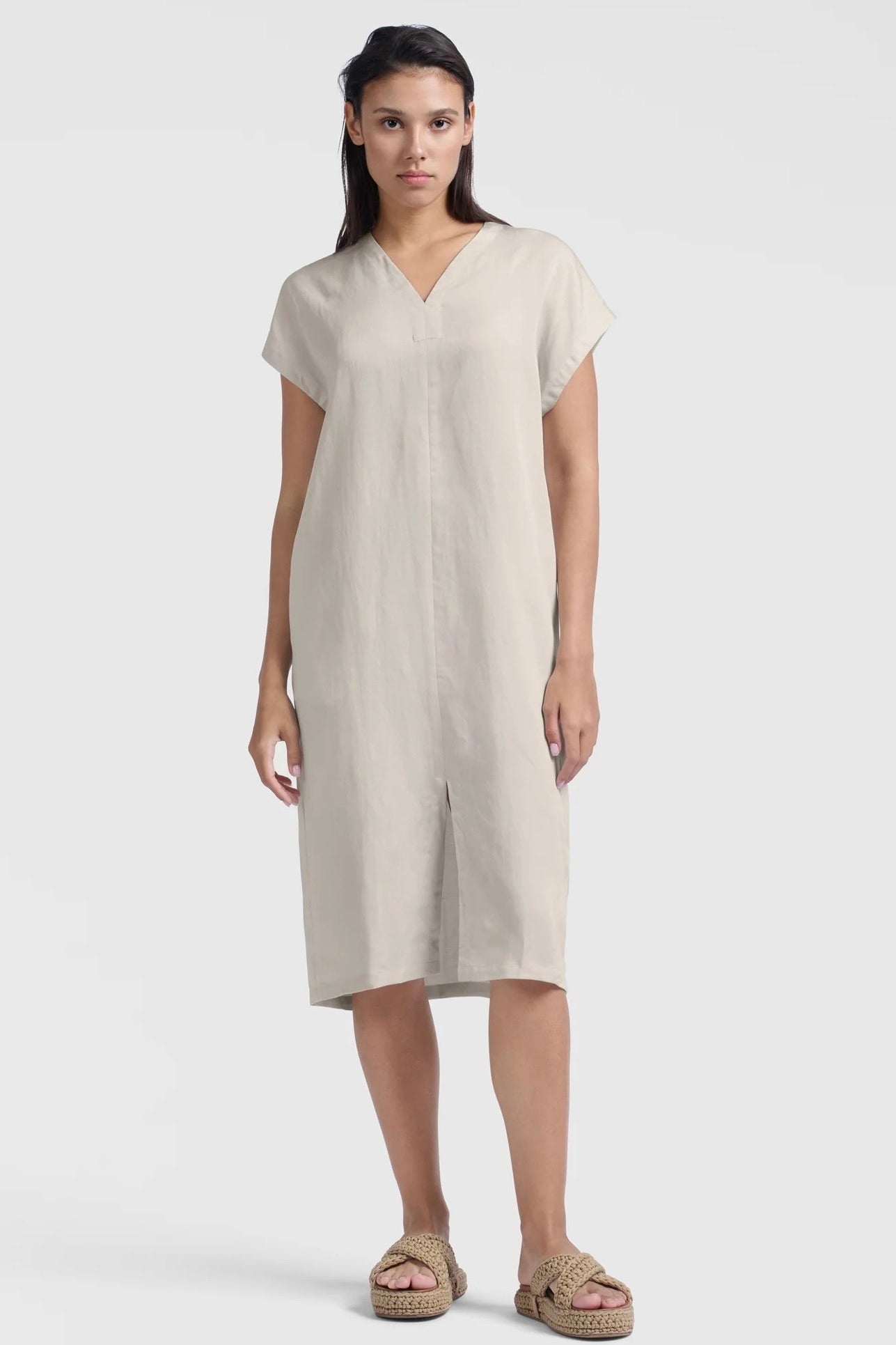 Yaya: Double V-Neck Dress
