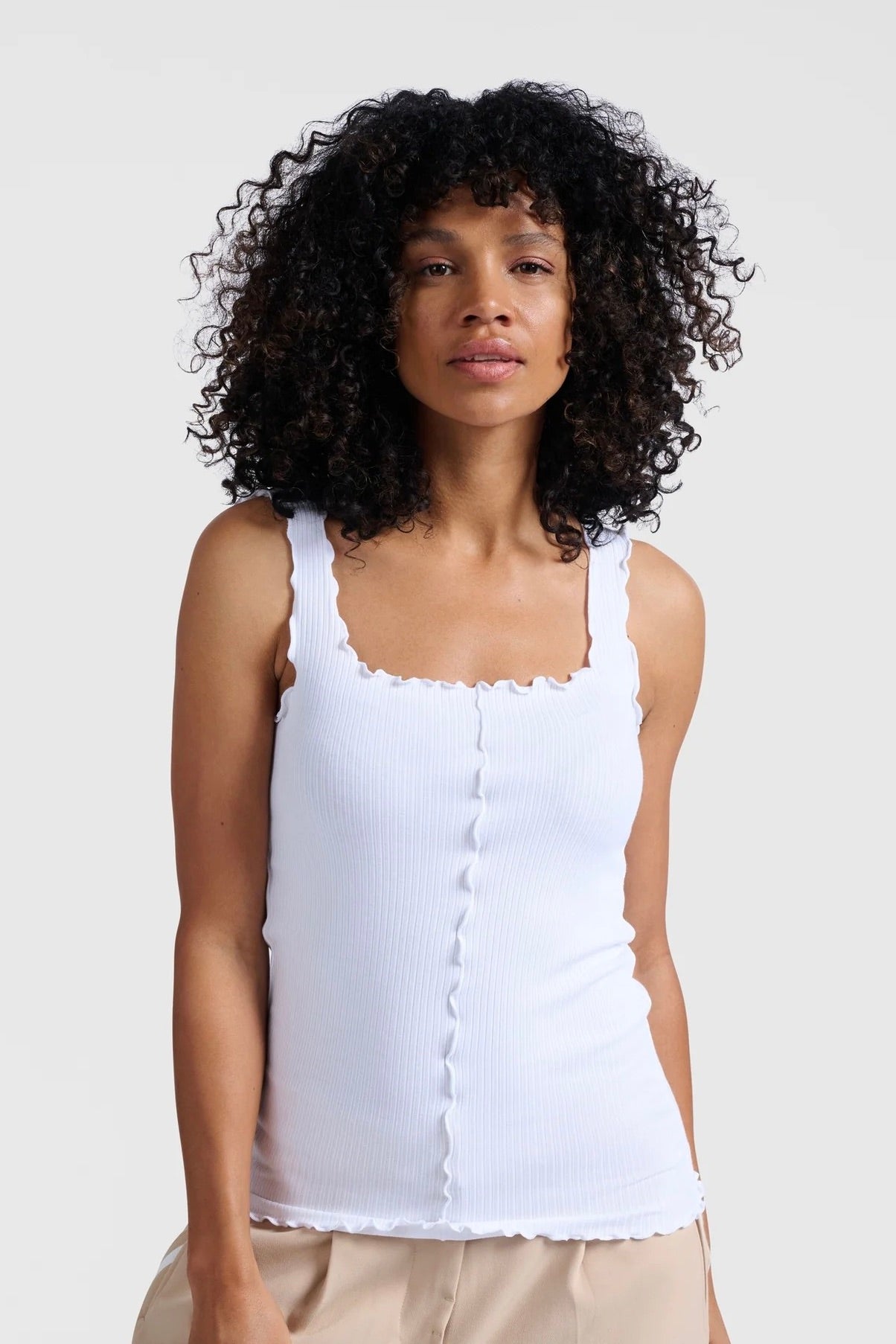 Yaya: Wavy Trim Cami (3 Colours)